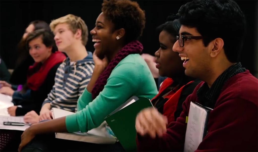 Students in classroom